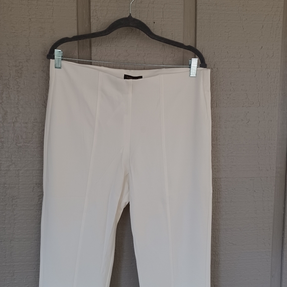 Capsule 121 Women The Unity Ankle Pants Size XL Color Ivory Pull On - Picture 3 of 16